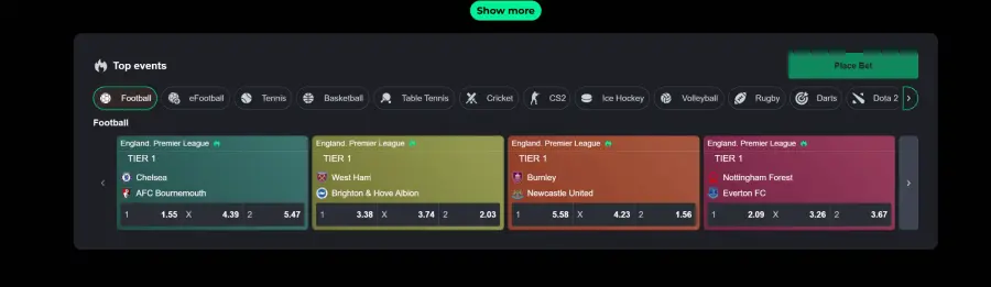 Bets24 main